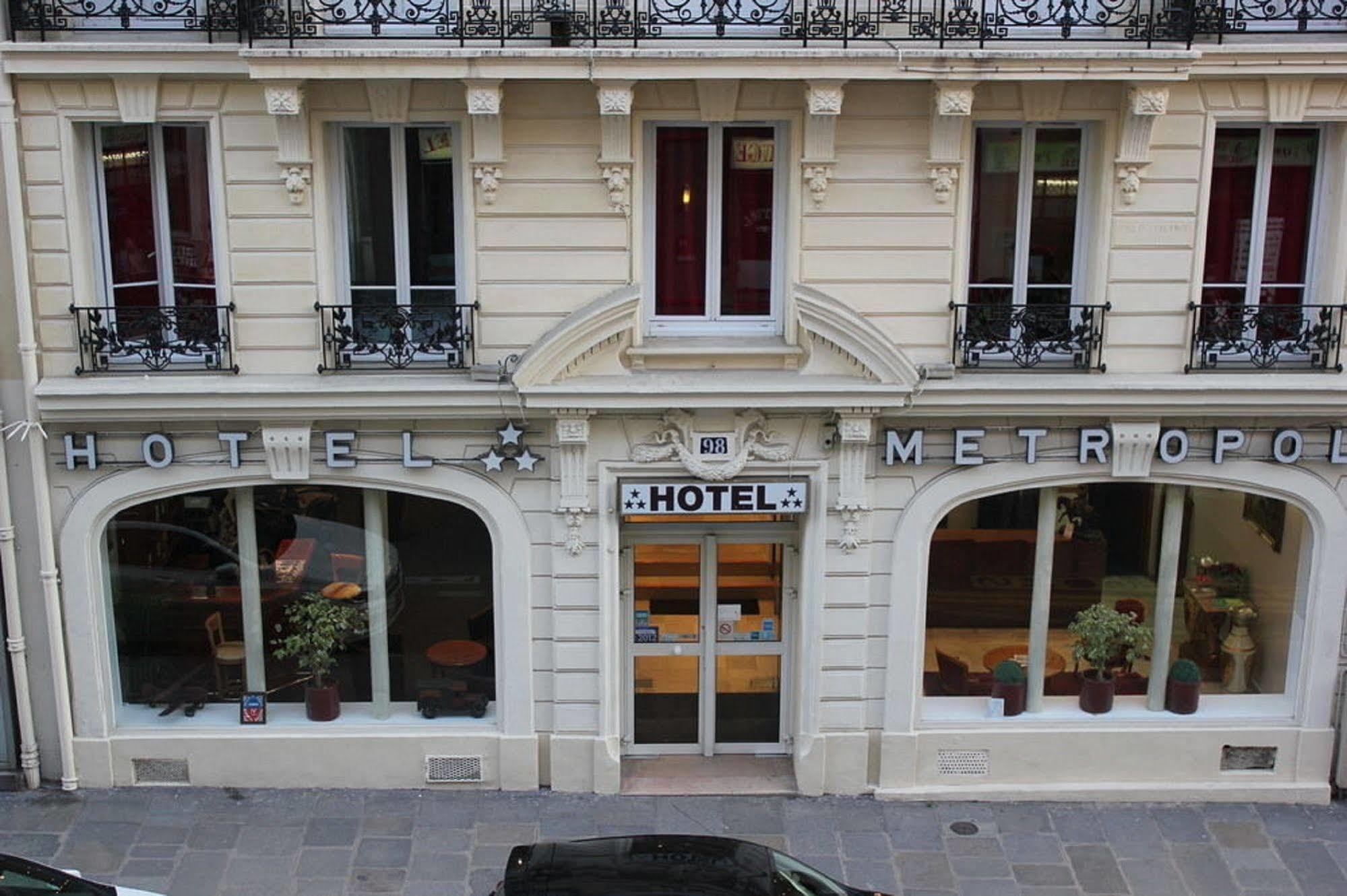 Metropol Hotel París Exterior foto